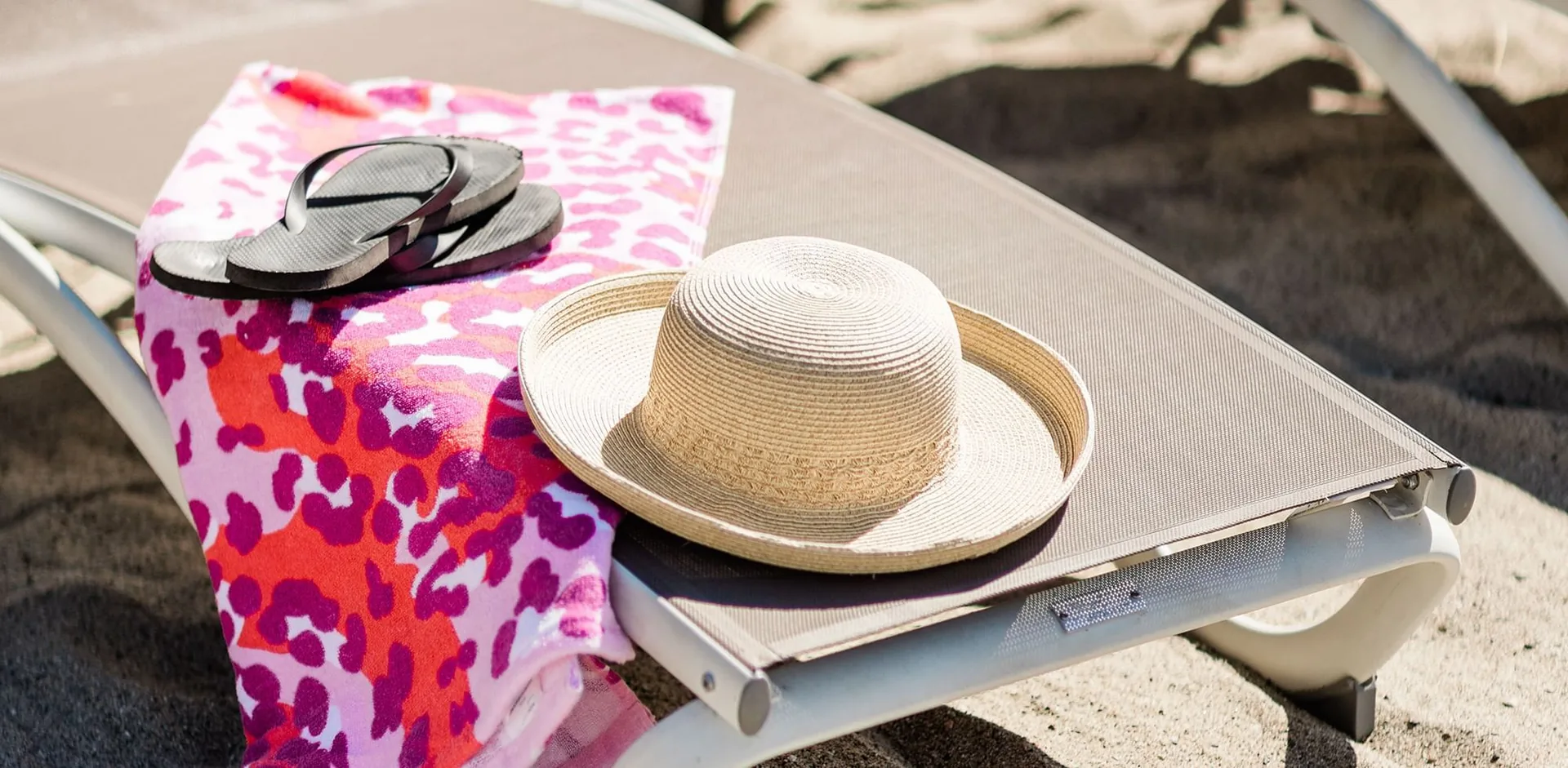 Relaxing on the beach