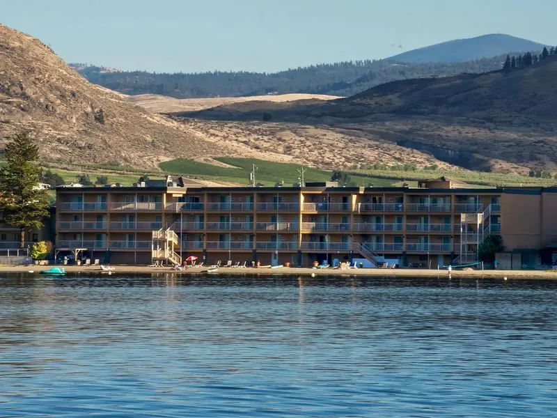 Coast Osoyoos Beach Hotel viewed from Osoyoos Lake